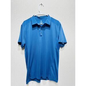 Kuhl Shadow Polo Shirt Large Blue